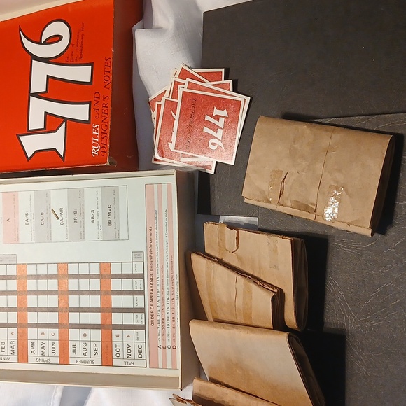 Avalon Hill Board Game 1776 Revolutionary War - Picture 6 of 9